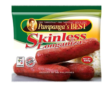 Pampanga Skinless Longganisa .